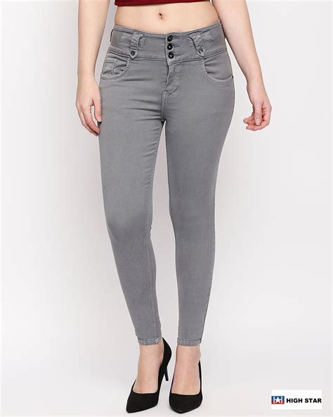 Women's Gray Denim Jeans at Stephanie Fleming blog