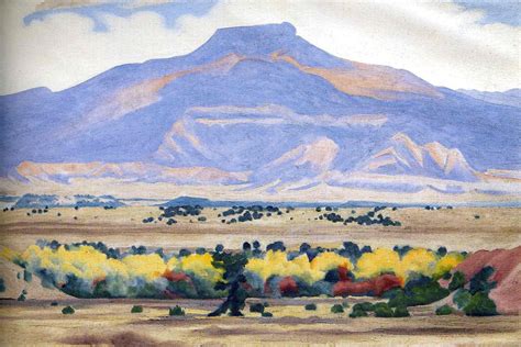 Georgia O'Keefe believed that if she painted Pedernal Mountain enough ...