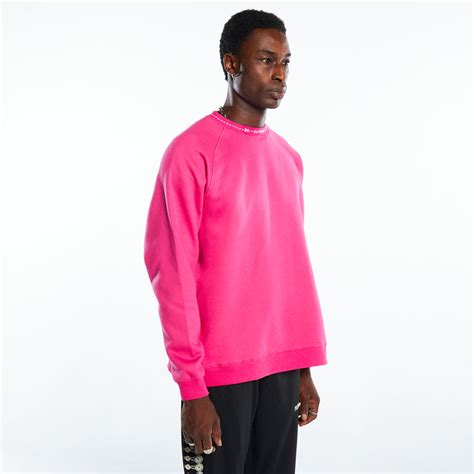 CUT HERE RAGLAN Sweatshirt (Pink) – Capsul
