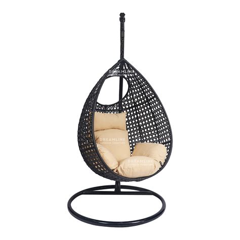 Dreamline Single Seater Hanging Swing With Stand For Balcony or Indoor ...