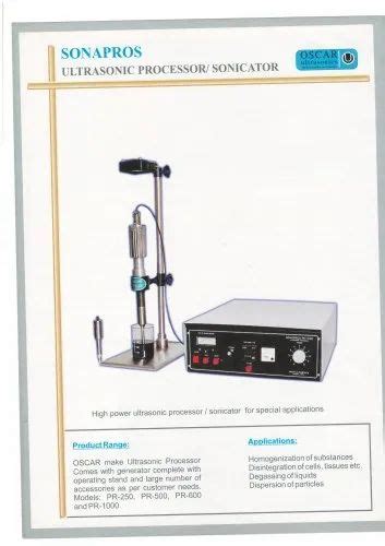 Ultrasonic Probe Sonicator Trader - Wholesaler / Distributor from New Delhi