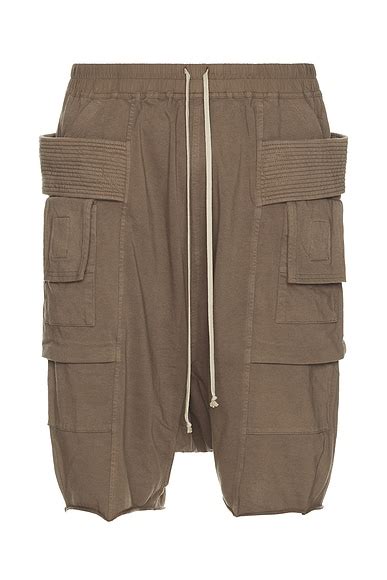 DRKSHDW by Rick Owens Creatch Cargo Pods in Dust | FWRD