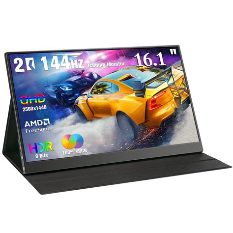 Portable Monitor 2k 144hz 16 1 Inch 2560x1440p Portable Gaming ...