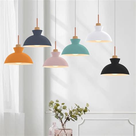Rennnsan Grace Pink Modern/Contemporary Dome Led Medium Hanging Pendant ...