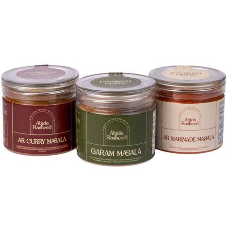 Homemade Curry Masala (100 G), Marinade Masala (100 G) Garam Masala (5 ...