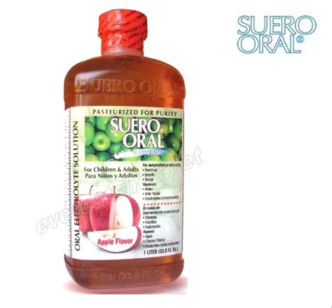 Suero Electrolyte Fruit Juice 1 lt * Apple * 8 pcs – Everest