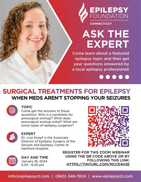 Ask the Expert - Surgical Treatments for Epilepsy - Epilepsy Foundation of Connecticut