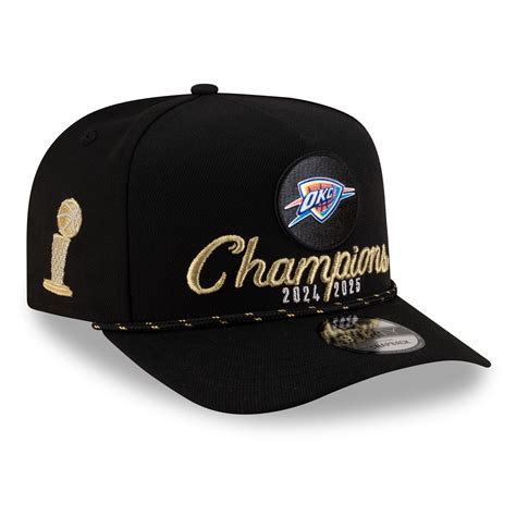 New Era, Men's Black Oklahoma City Thunder 2025 NBA Finals Champions ...
