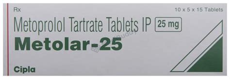 Metolar 25 Tablet: Price, Uses, Side Effects & How to Use - MediBuddy