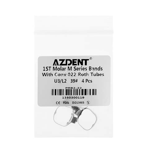 Unbranded Dental Laboratory Orthodontic Molar Bands Tubes Dental ...