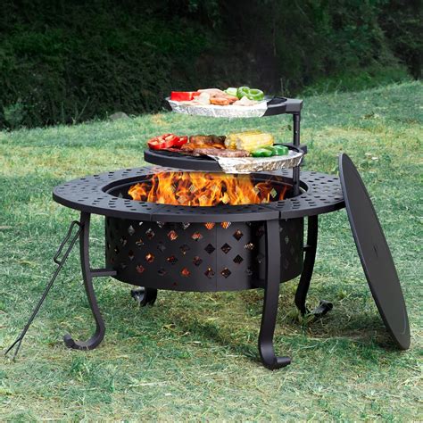 Outdoor Fire Pit Table Wood