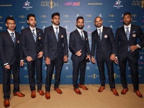 #SPOTTED – Indian Cricket Team Flaunting Handcrafted Luxury from Brune