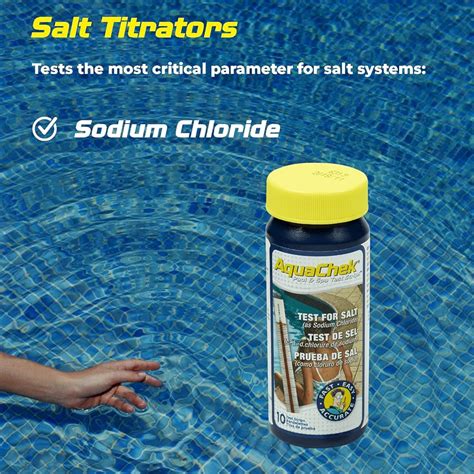 AquaChek Salt Test Strip Titrators for Pools - Salt India | Ubuy
