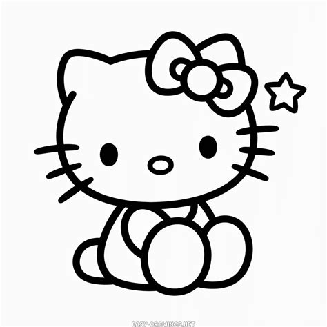 Hello Kitty Easy Drawings | Easy Drawings