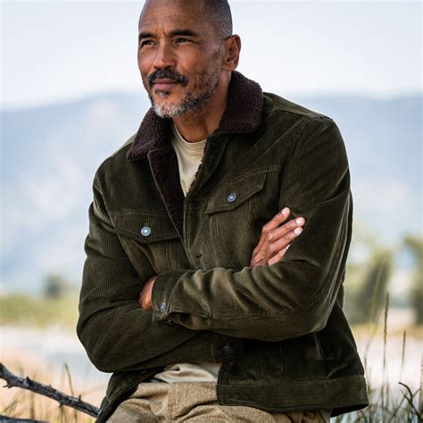 Montana Fleece-Lined Corduroy Trucker Jacket – Line of Trade