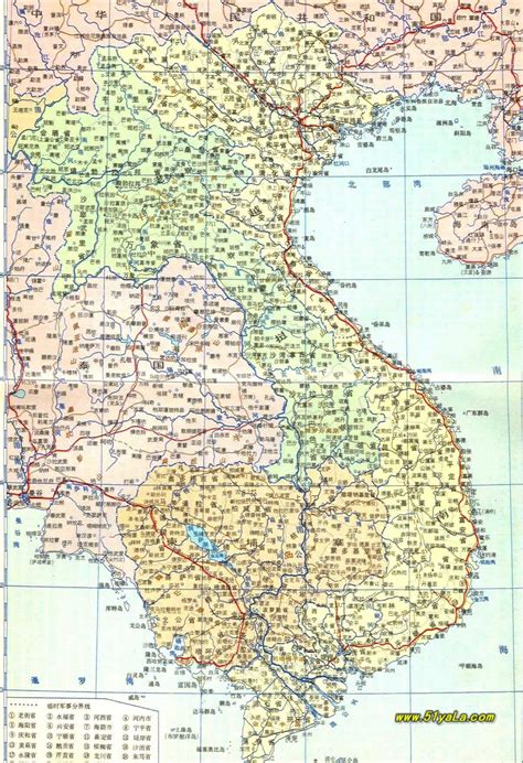 老挝地形图,老挝平原分布图_大山谷图库