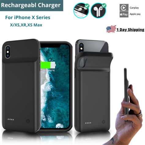 Buy 6800mAh External Battery Charger Case Power Bank Cover For iPhone ...