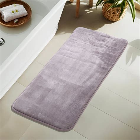 Buy Buttercup Zenith Memory Foam Anti-Slip Bath Runner - 100x45cm from ...