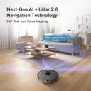 EUREKA FORBES LVAC Voice Nuo Robotic Floor Cleaner | NextGen AI+Lidar 2 ...