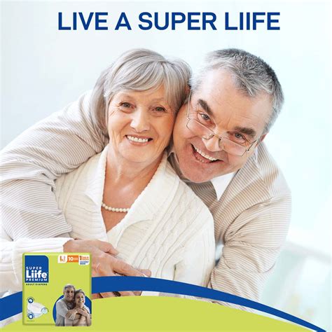 Buy SUPER LIFE RASH FREE ADULT DIAPERS PANTS STYLE WITH WETNESS - 10 ...
