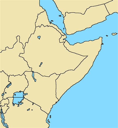 Horn Of Africa Location