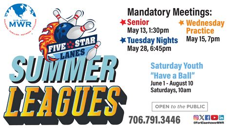 Five Star Lanes Bowling Center’s Summer Bowling Leagues - Augusta Magazine