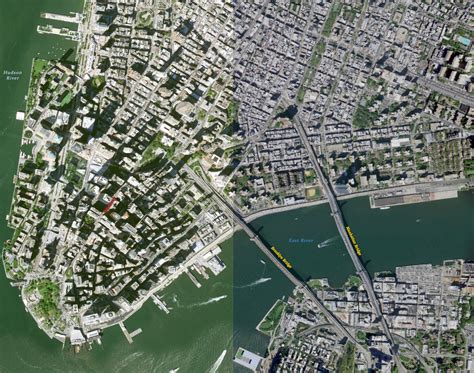 Nyc Bridges And Rivers Map