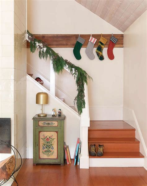 Holiday How-To: Stocking Styling Without A Mantel - Schoolhouse