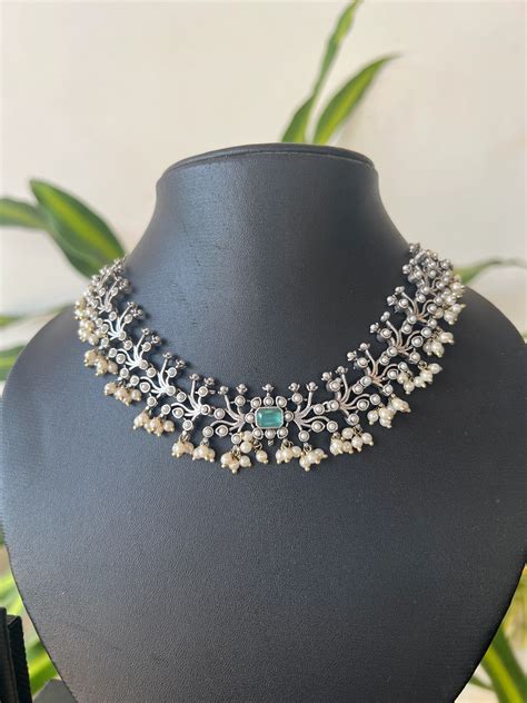 Oxidised pearl set – Tantra Women
