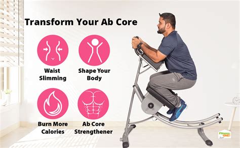 FitnessOne Propel Ab Slider | Coaster | Six-Pack Trainer| Ab Exerciser ...