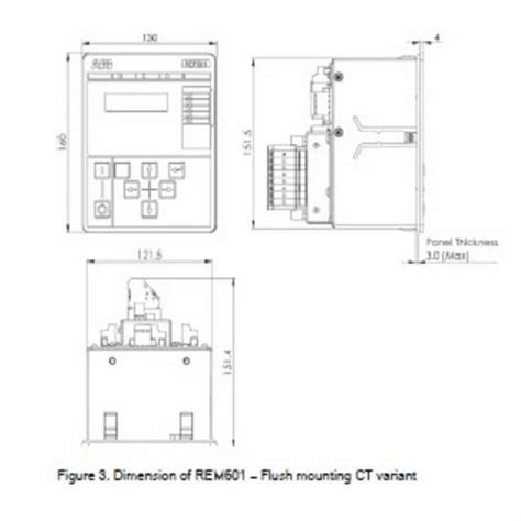 ABB Numerical Relays - REF611 Feeder Protection Relay Wholesaler ...