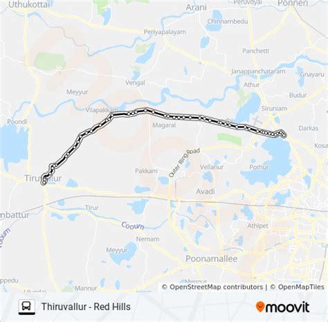 505 Route: Schedules, Stops & Maps - Thiruvallur (Updated)