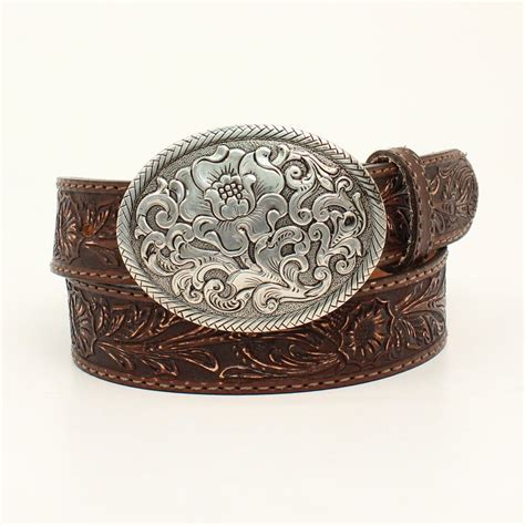 Cowgirl belt Lace edges High Quality Genuine Leather Features a floral ...