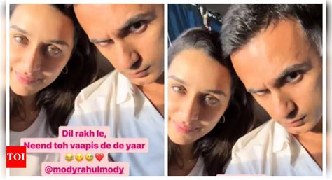 Shraddha Kapoor confirms relationship with Rahul Mody on Instagram.