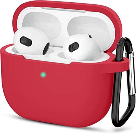Meyaar Cute Silicone Case Compatible with Airpods 3rd Generation Case ...