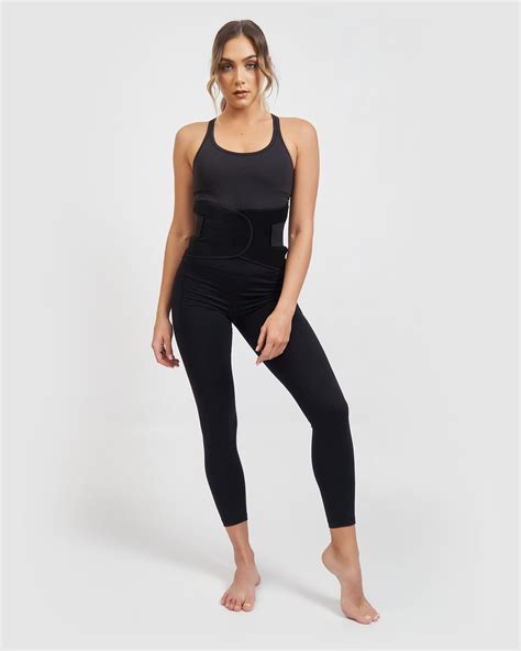 Buy Core Trainer Black Post Pregnancy Belly Wrap - Online Waist ...