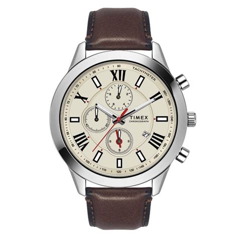 Timex Cosmic Awe Men Chronograph Round Dial Warm Grey Watch - TWEG1851