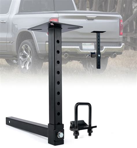 Heavy-Duty Hitch Mount Vise Plate, Hitch Vise Holder with Adjustable ...