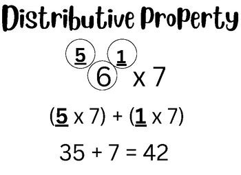 Image result for Distributive Property Example with Variables