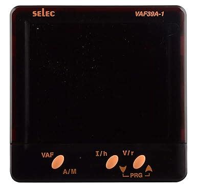Selec VAF39A-1-230V VAF METERS, 96 x 96 mm : Amazon.in: Industrial ...