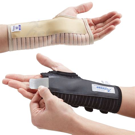 Breathable Wrist Support Brace Splint - Carpal Tunnel Pain Sprain ...
