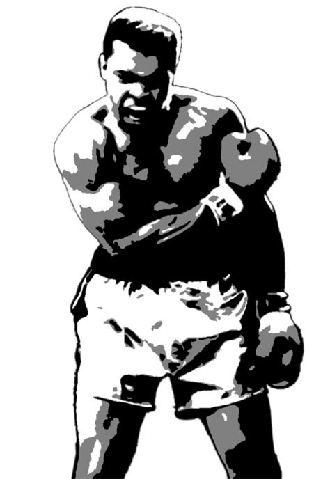 Image result for How to Draw Muhammad Ali Boxing