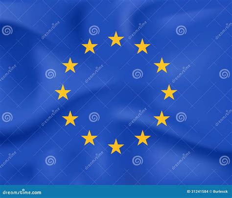 Flag of European Union stock vector. Illustration of freedom - 31241584