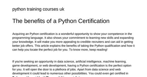Python Training Programs Brochure 的图像结果