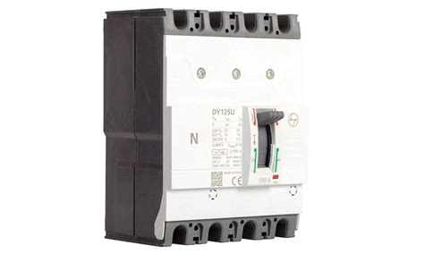 63 Amps 4 Pole MCCB 10 kA DY 125U Model (AC : 415V ; DC 250V) L&T Make ...