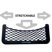Dhotra Car Storage Mesh Bag Wall Sticker Organizer Net Pouch Bag ...