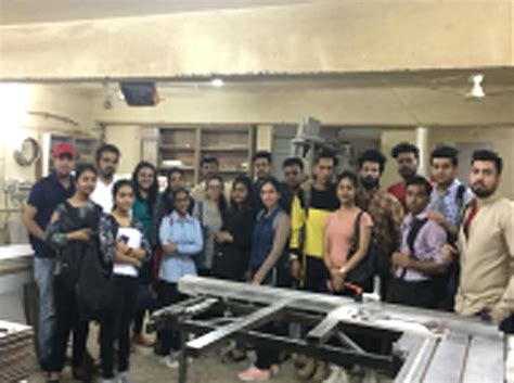 Industrial Visit of Interior Designing Students | YMCA