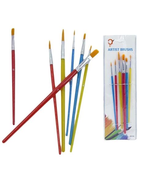 Kit De Pincel Para Pintura Artística, Material Escolar | SHEIN Brasil