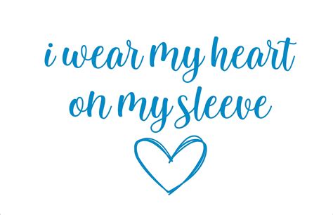 I Wear My Heart on My Sleeve Printable Tshirt Graphic T-shirt Heart T ...