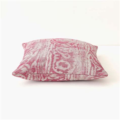 Buy Fiesta Pink Textured Cushion Cover- 2 Pieces- 40x40 cm from Home ...